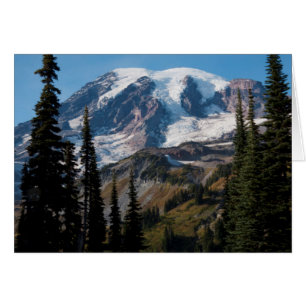 Cartão Parque Nacional do Monte Rainier, Monte Rainier 2
