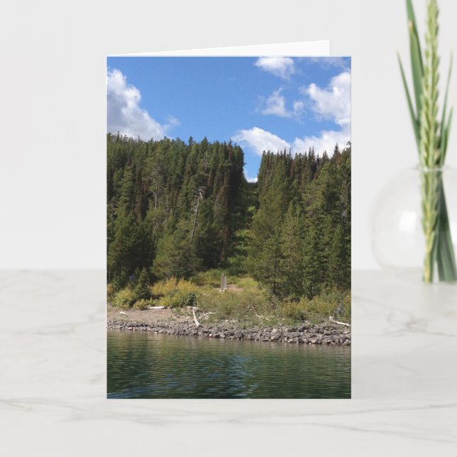 Cartão Parque Nacional Glacier (Frente)