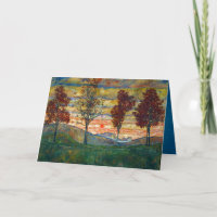 Parque Natural de Árvores Egon Schiele Quatro Árvo