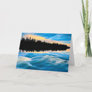 Cartão Parque Provincial de Pisew Falls   Canadá