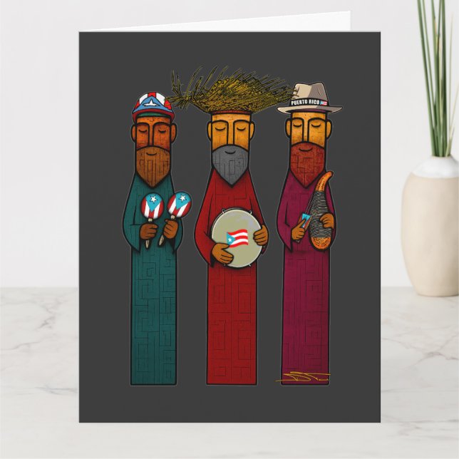 Cartão Parranda Boricua (Frente)