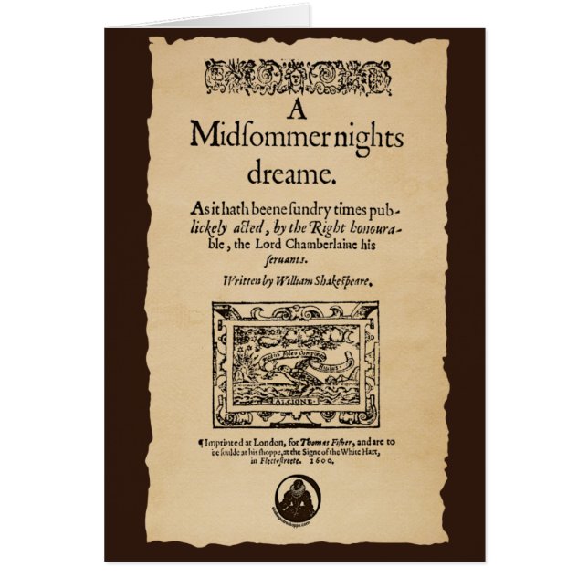 Cartão Parte dianteira a um in-quarto ideal das noites de (Frente)