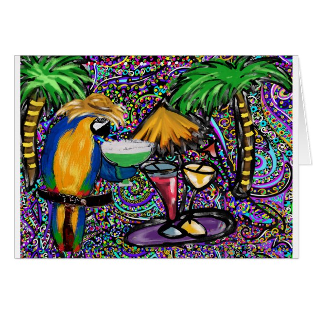 Cartão Partida de Praia (Frente Horizontal)