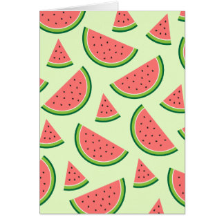 Cartão Partido da melancia