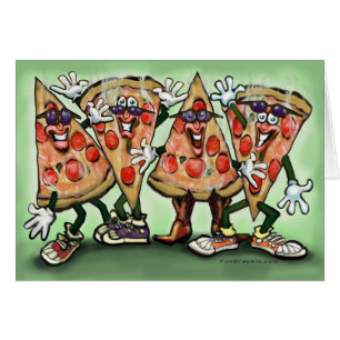 Cartão Partido da pizza