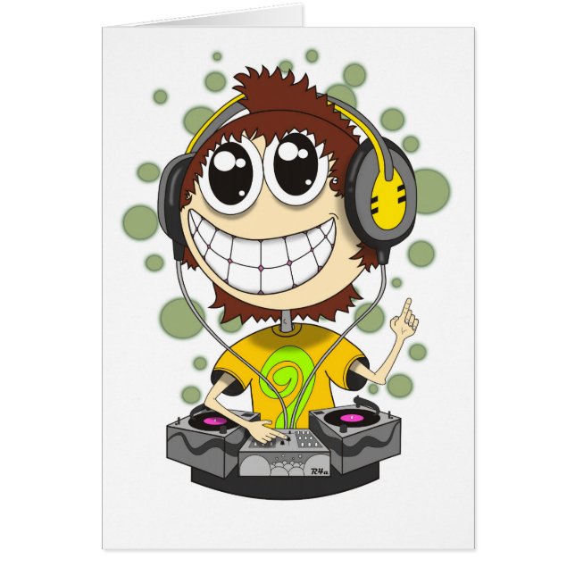 Cartão Partido DJ (Frente)