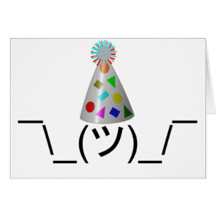 Cartão Partido Smugshrug - customizável