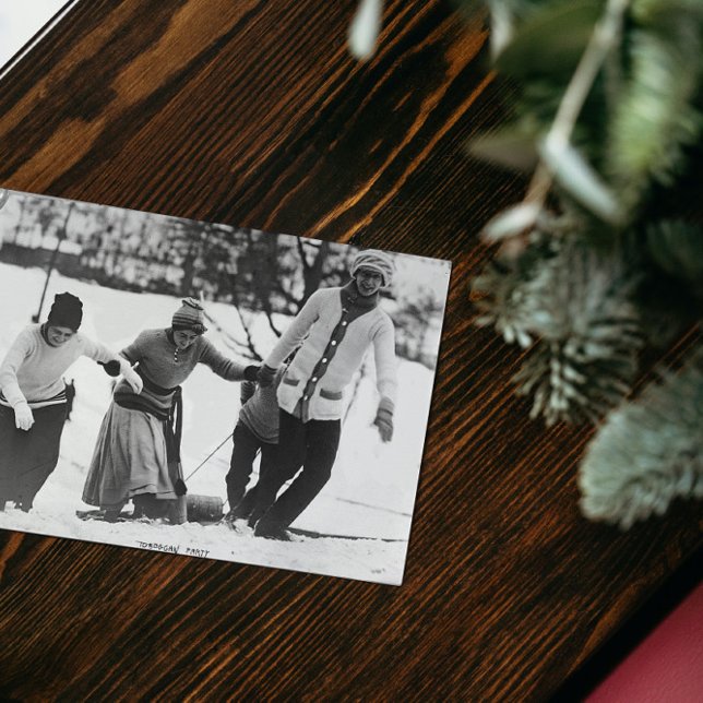 Cartão Partido Tobbogan em 1910 (Criador carregado)