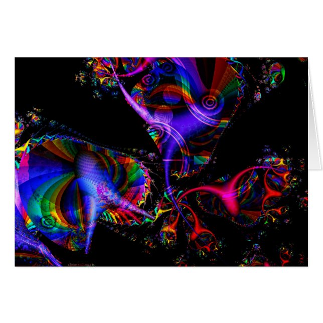 Cartão Partido todo o tempo (Frente horizontal)