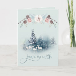 Cartão Pás Brancas de Madeira