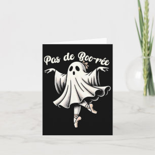 Cartão Pas De Boo-rée Dançarino de Ballet Professor de Da