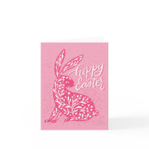 Páscoa Alegre de um coelho fofo