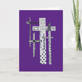 Cartão Páscoa atravessa saudação