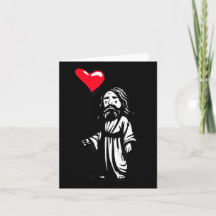 Cartão Páscoa De Coelho bobo É Para Jesus Cristãos Toddle