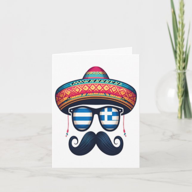 Cartão Páscoa Grega Cinco De Mayo Crianças Mexicanas Bo (Frente)