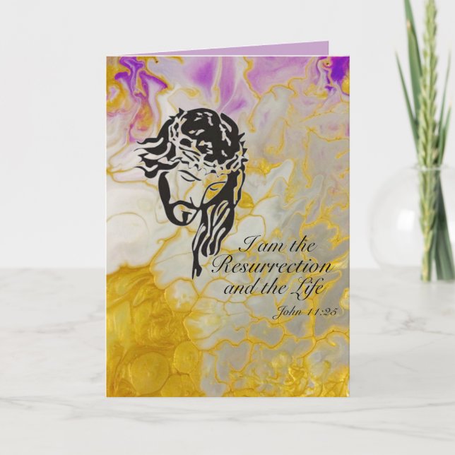 Cartão Páscoa Hallelujah (Frente)