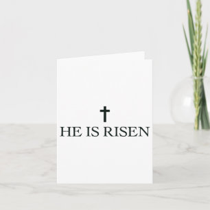 Cartão Páscoa Jesus Christian Ele Está Risado