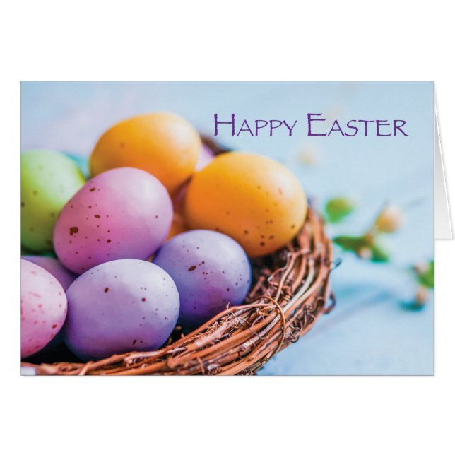 Cartão Páscoa Nest (Frente Horizontal)