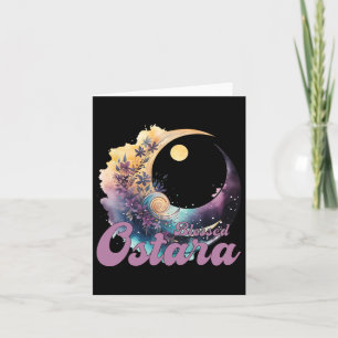 Cartão Páscoa Ostara Eostre Pagan Witchcraft