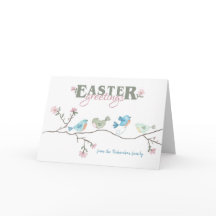 Páscoa Saudações Aves Aquáticas no Limb