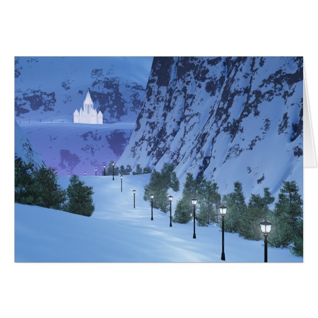 Cartão Pass of Light Card (Passagem da placa de luz) (Frente Horizontal)