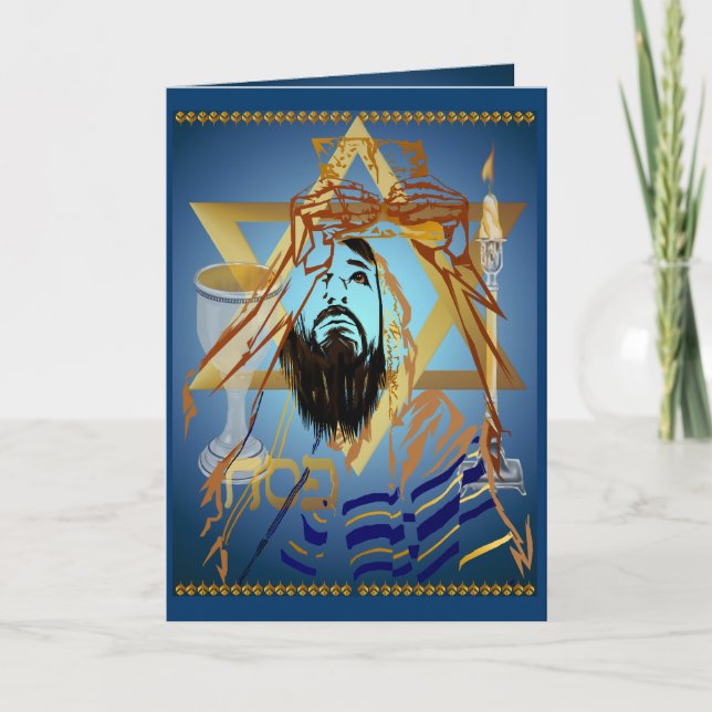 Cartão Pass Over Collage Blue Card (Frente)