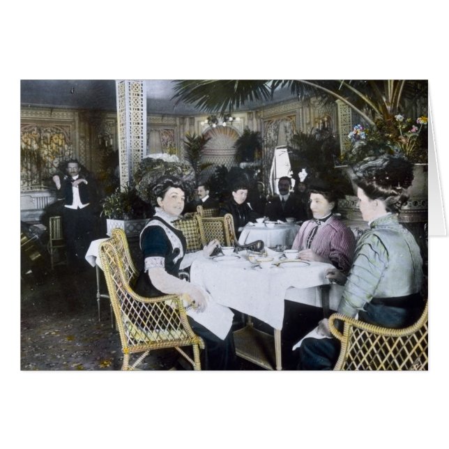 Cartão Passageiros titânicos da classe do RMS os øs (Frente Horizontal)