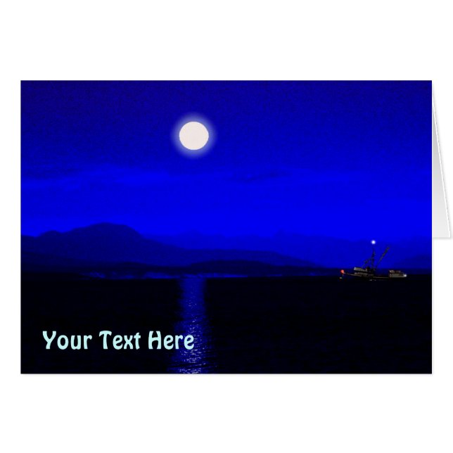 Cartão Passagem à Lua (Frente Horizontal)