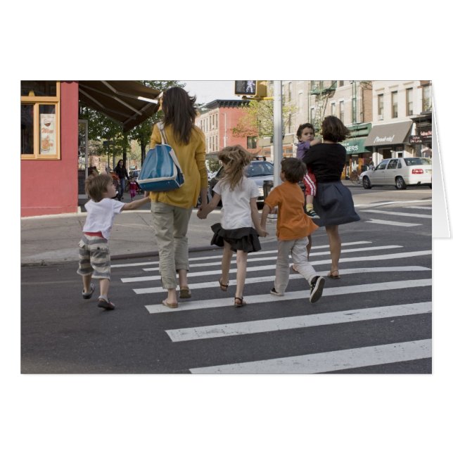 Cartão Passagem da Rua Brooklyn (Frente Horizontal)