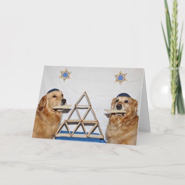 Cartão Passagem de diversão do ouro Matzo (Frente)