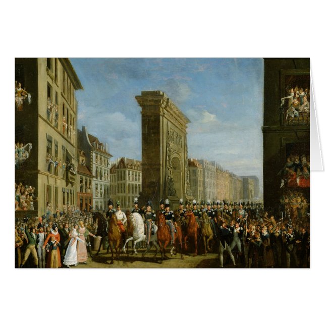 Cartão Passagem de soberanos aliados (Frente Horizontal)