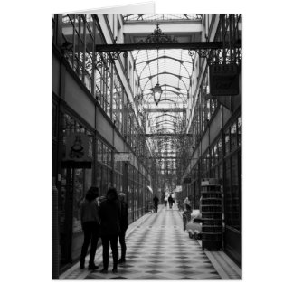 Cartão Passagem du Grande Cerf, Paris France.