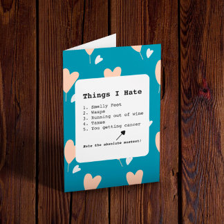 Cartão Passando pelo Cancer