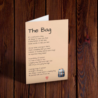 Cartão Passando por uma placa de "suporte" duro