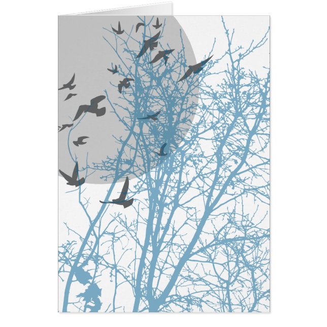 Cartão passarinho (Frente)