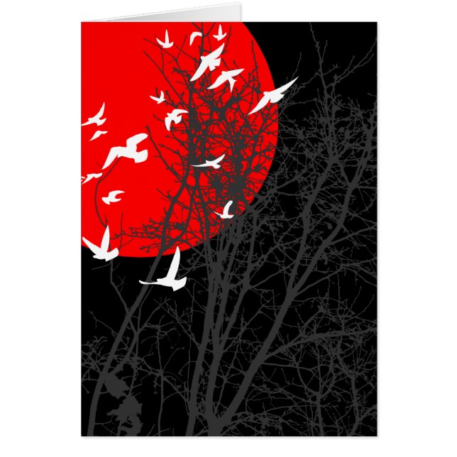 Cartão passarinho (Frente)