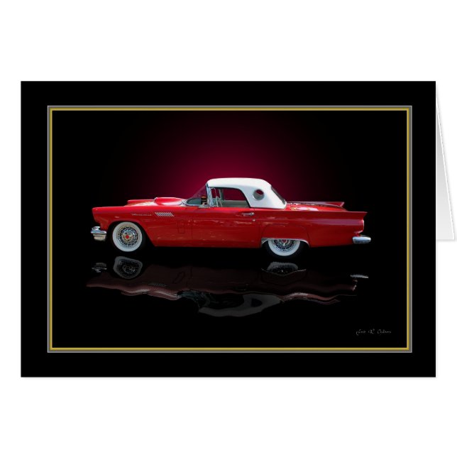 Cartão pássaro (Frente Horizontal)