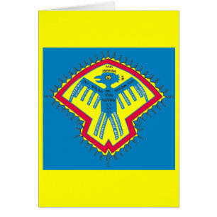 Cartão Pássaro Americano Nativo