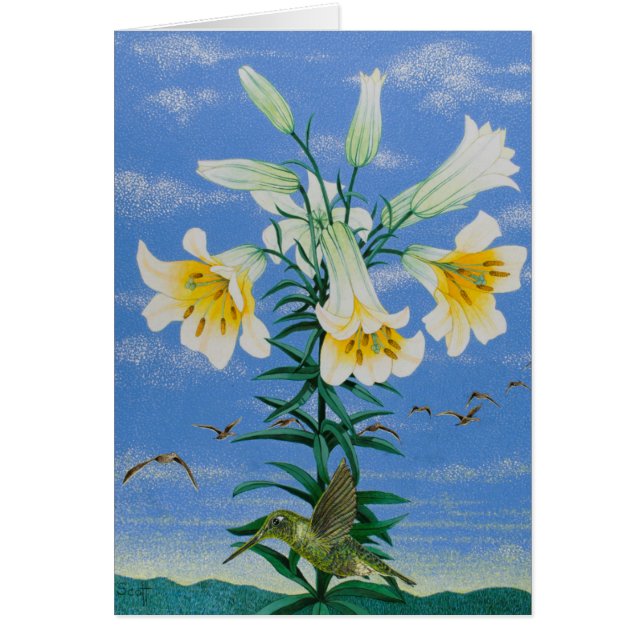 Cartão Pássaros adiantados 2011 (Frente)