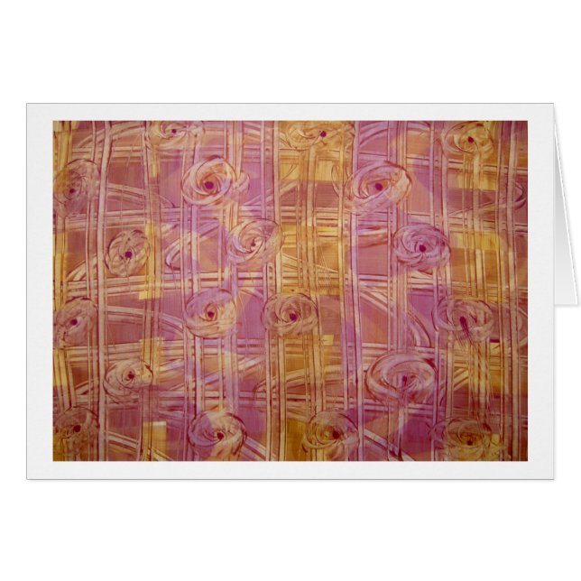 Cartão Pássaros de Twirly (Frente Horizontal)