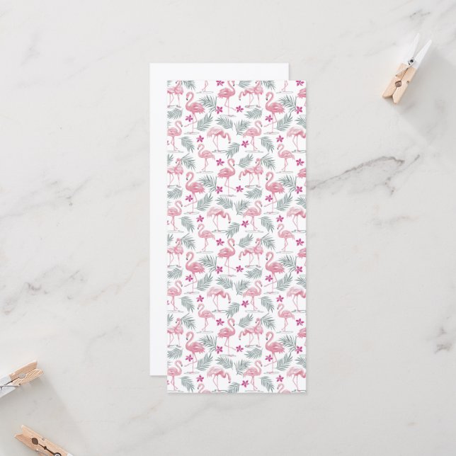 Cartão Pássaros Suínos Cachorros Padrão Repetido (Frente/Verso In Situ)