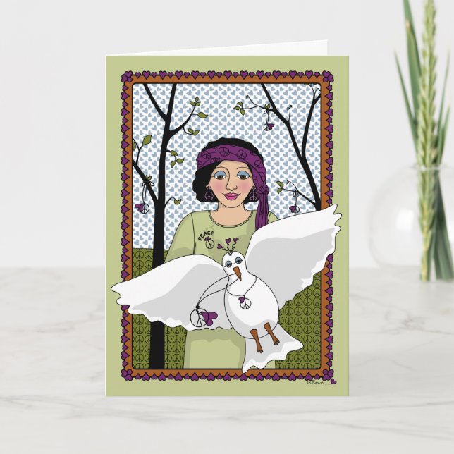 Cartão Passe-O No_A_Cartão De Saudação (Frente)