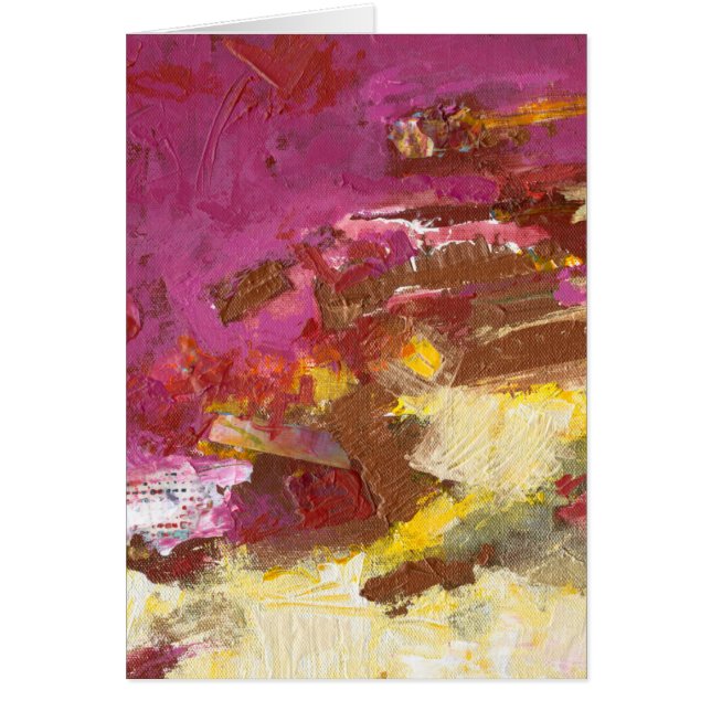 Cartão Passear-me através dela (Frente)