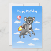 Passeio de Jetpack do Koala Foguete