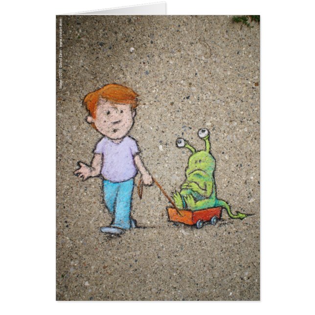 Cartão passeio do vagão dos sluggo (Frente)