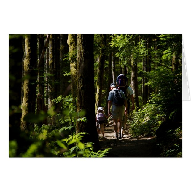 Cartão Passeio nas madeiras (Frente Horizontal)