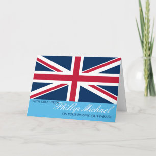 Cartão Passing Out Parade Congratulations Add Any Name