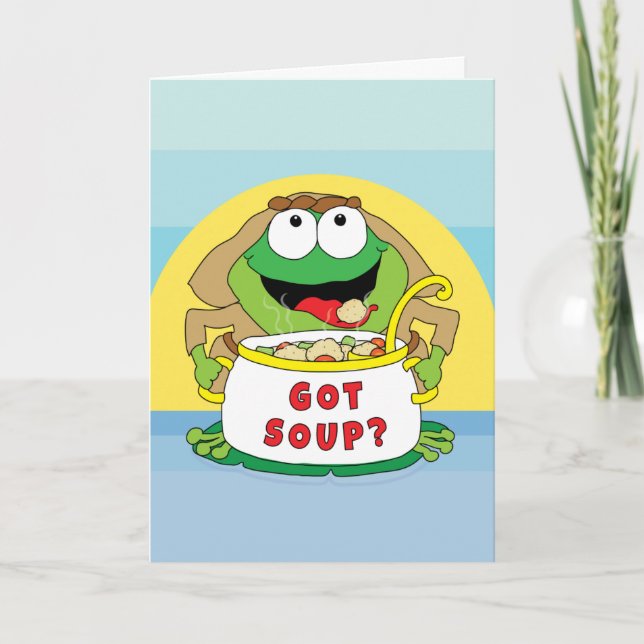 Cartão Passover Greeting Card "Got Soup" (Frente)