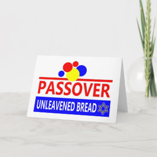 Cartão Passover Unleavened Bread