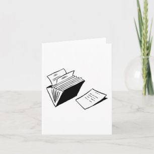 Cartão Pasta Acordeão